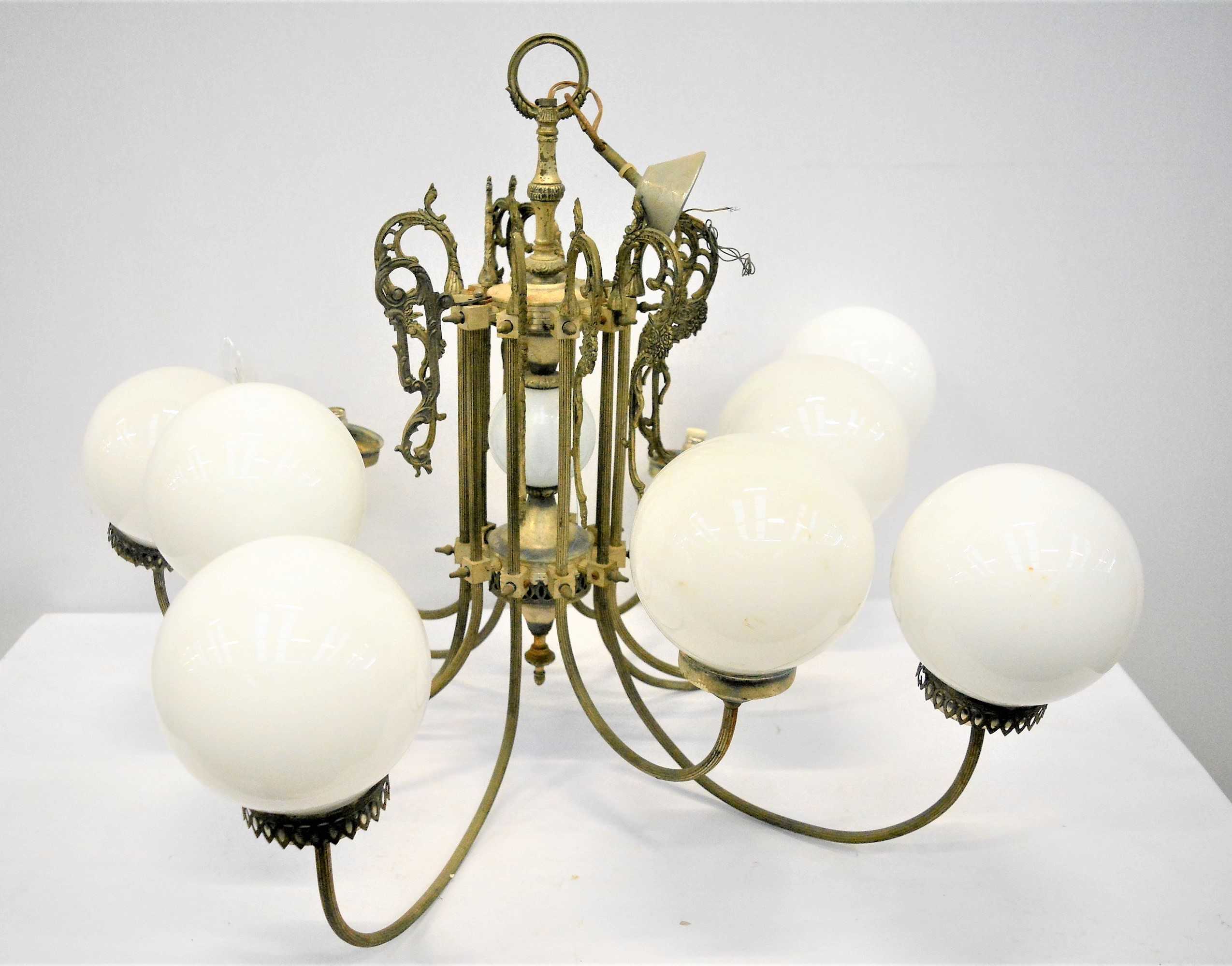 LAMPARA DE ARA�A 10 BRAZOS